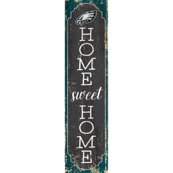 Philadelphia Eagles 24" Home Sweet Home Leaner Sign