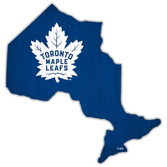 Toronto Maple Leafs 12" Logo State Sign