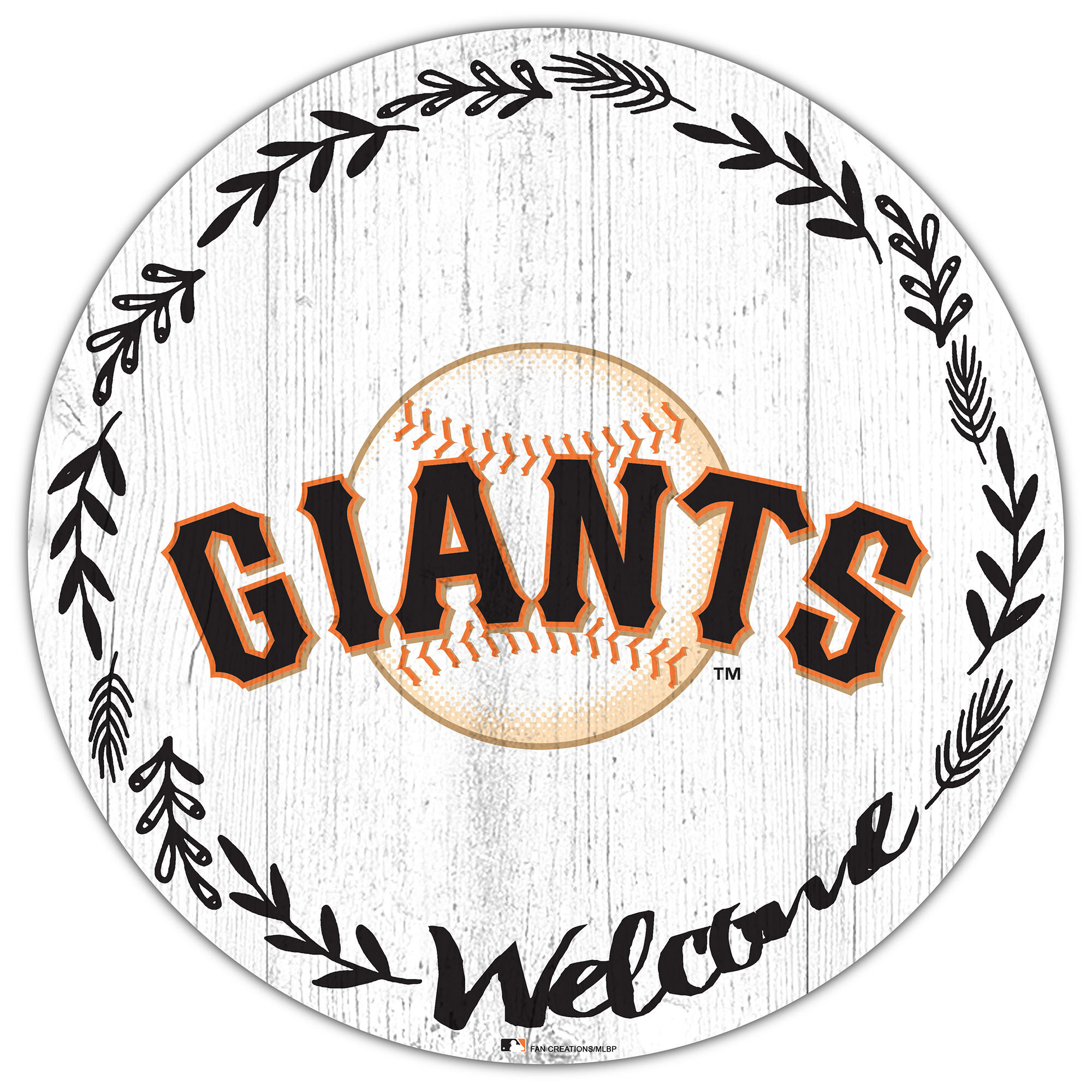 San Francisco Giants 12″ Welcome Circle Sign San Francisco Giants 12″ Welcome Circle Sign