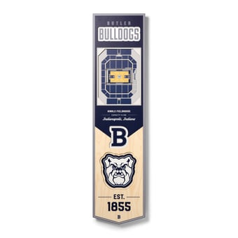 Fanpoint Butler Bulldogs 8'' x 32'' 3D StadiumView Banner