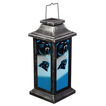 Carolina Panthers Solar Garden Lantern