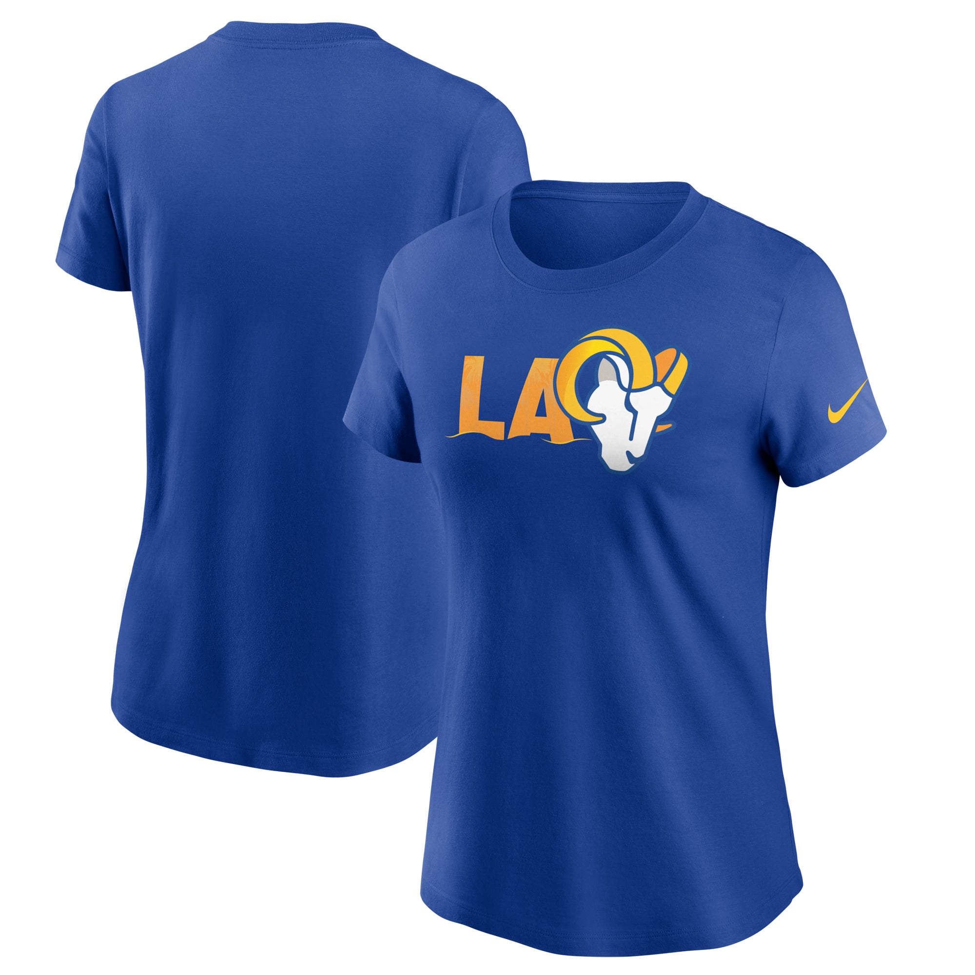 Women’s Nike Royal Los Angeles Rams Local Phrase T-Shirt Women’s Nike Royal Los Angeles Rams Local Phrase T-Shirt