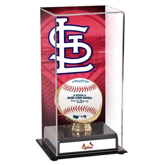 St. Louis Cardinals Sublimated Display Case with Image