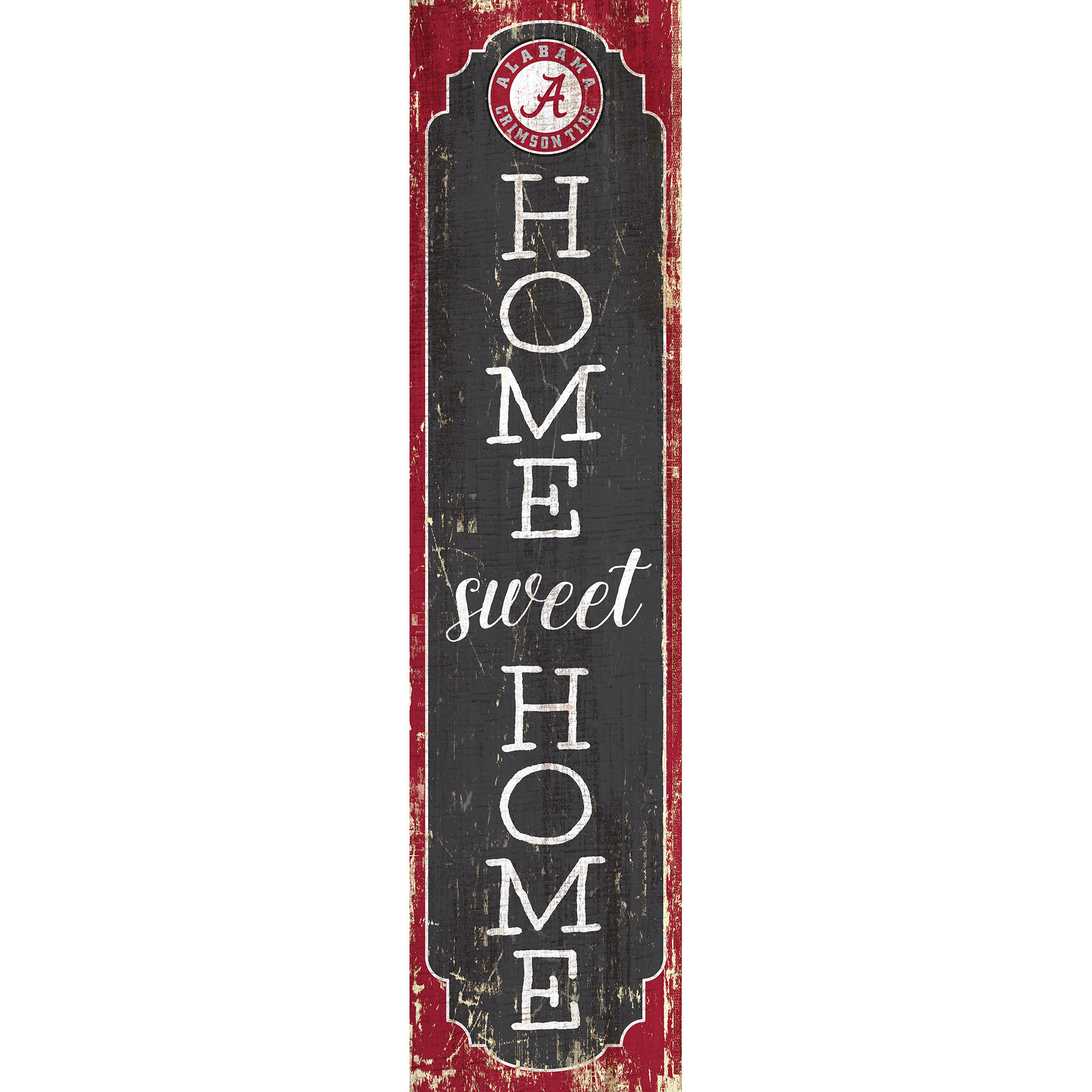 Alabama Crimson Tide 24" Home Sweet Home Leaner Sign
