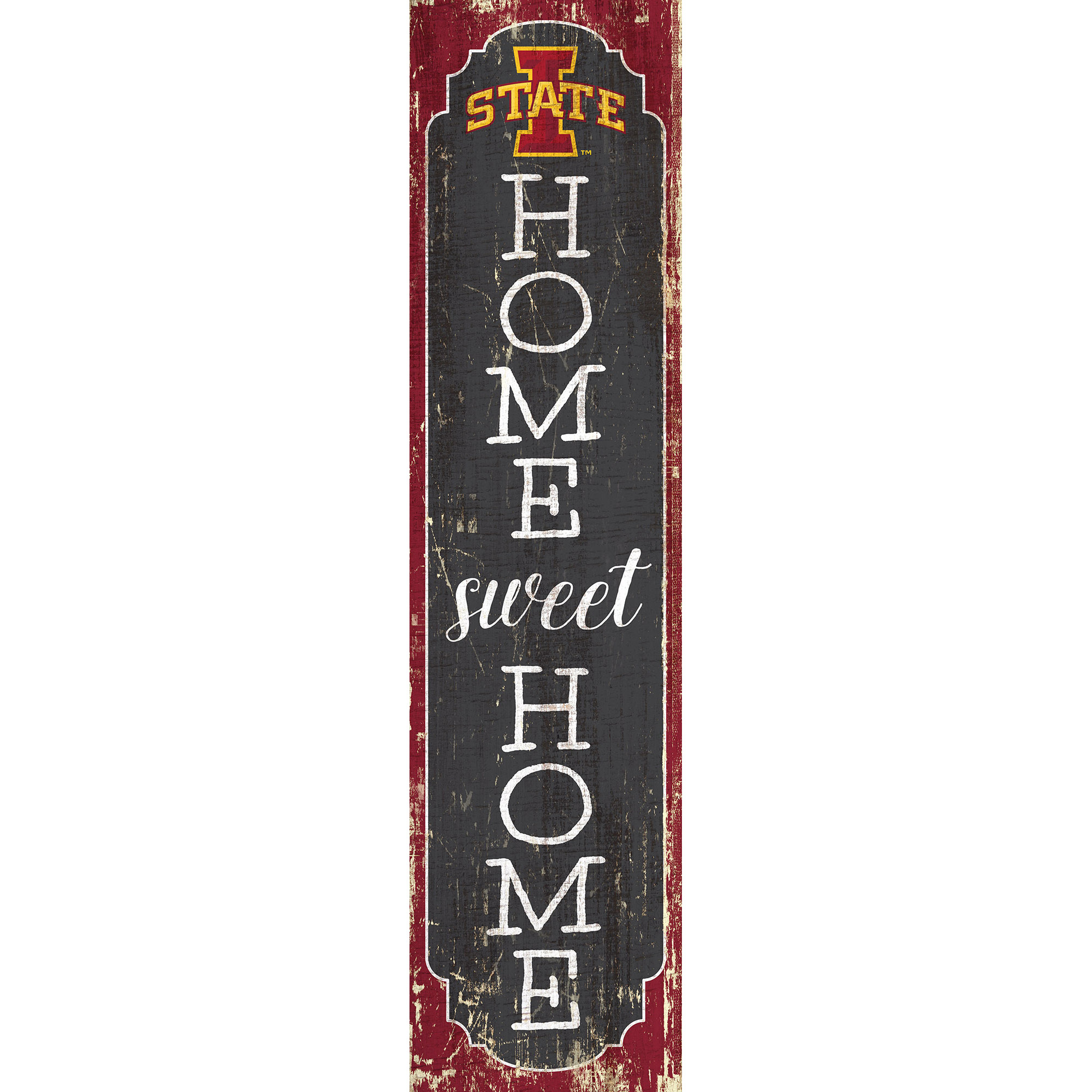 Iowa State Cyclones 24" Home Sweet Home Leaner Sign