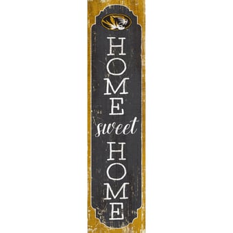 Missouri Tigers 24" Home Sweet Home Leaner Sign