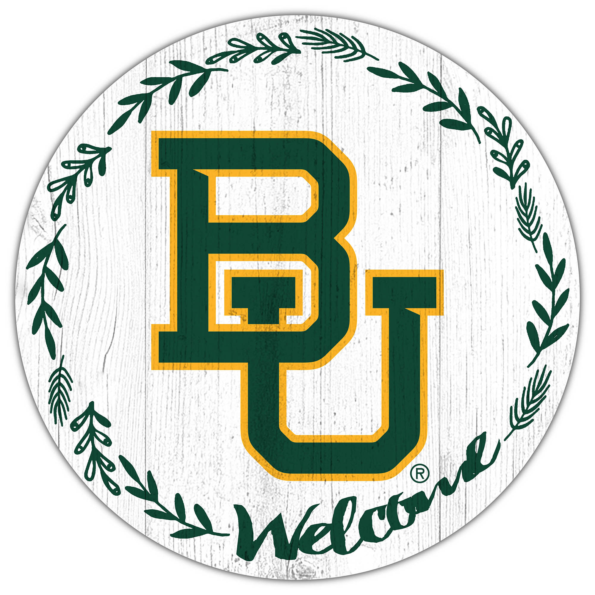 Baylor Bears 12″ Welcome Circle Sign Baylor Bears 12″ Welcome Circle Sign