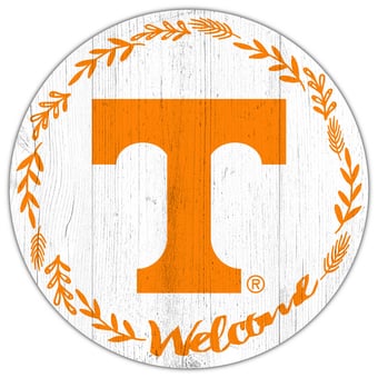Tennessee Volunteers 12" Welcome Circle Sign