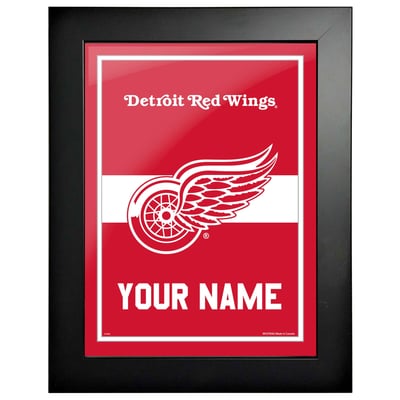 Detroit Red Wings - 12'' x 16'' Team Personalization Picture Frame