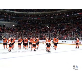 Philadelphia Flyers Unsigned 2019-20 Team Celebration Photo