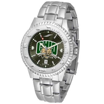Black Ohio Bobcats Competitor Steel AnoChrome Watch