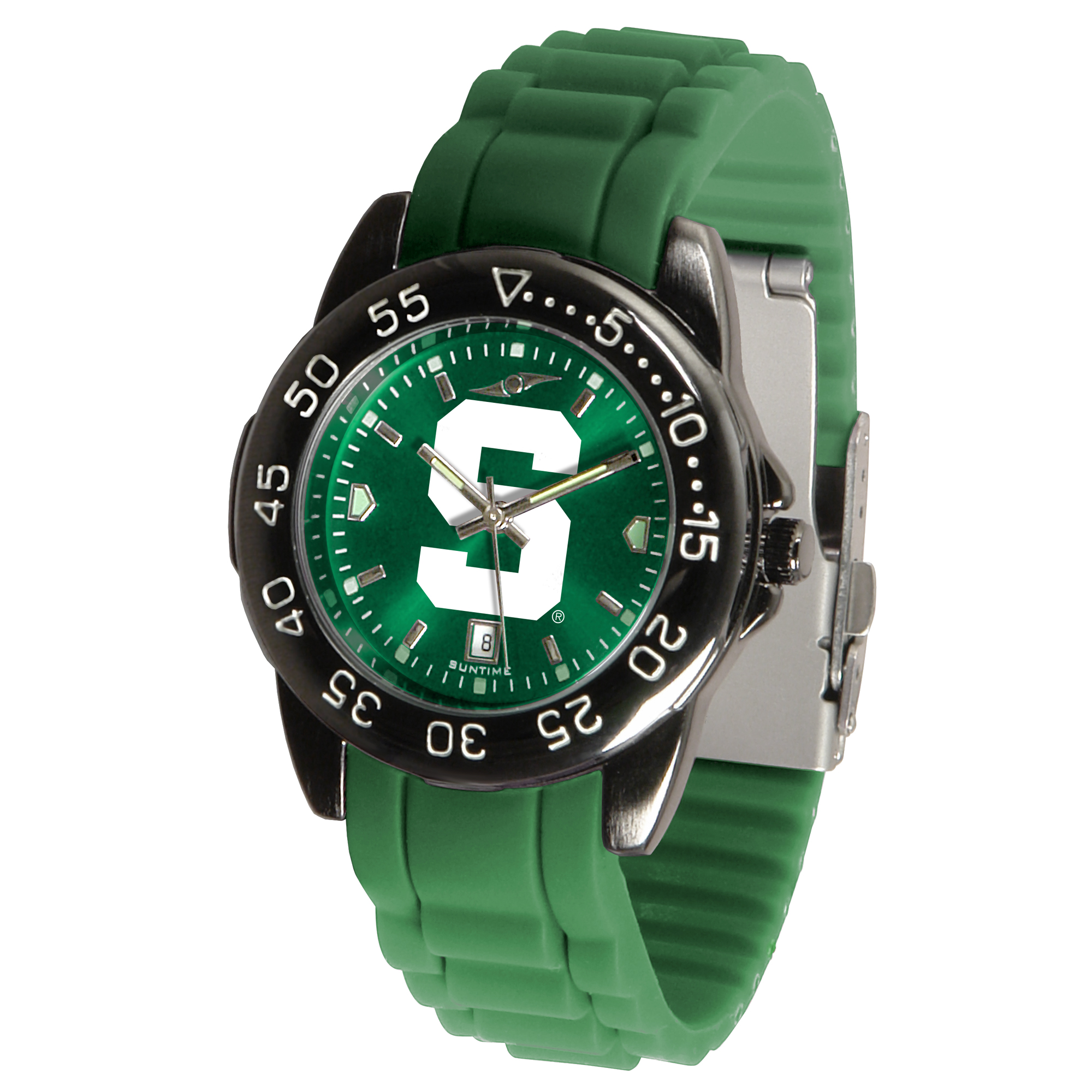 Green Michigan State Spartans FantomSport AC AnoChrome Watch