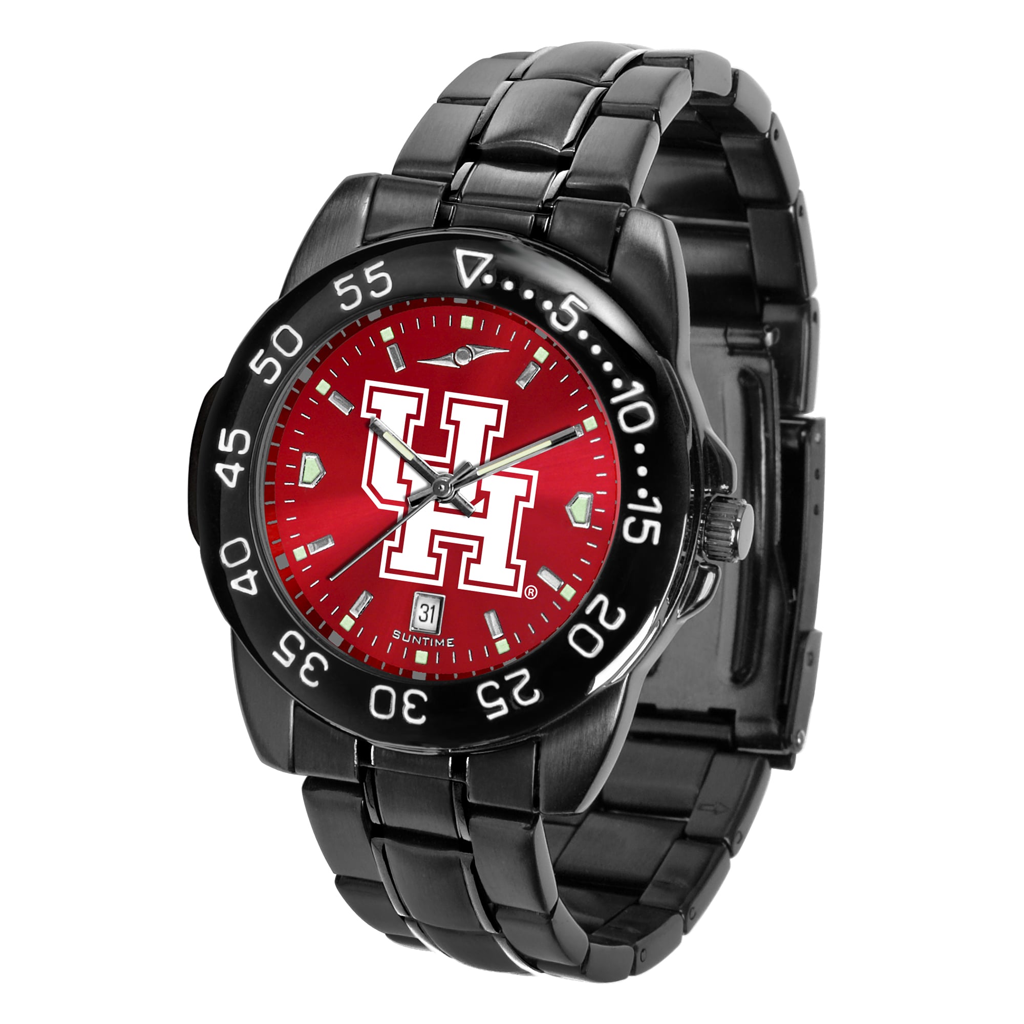 Red Houston Cougars FantomSport AnoChrome Watch