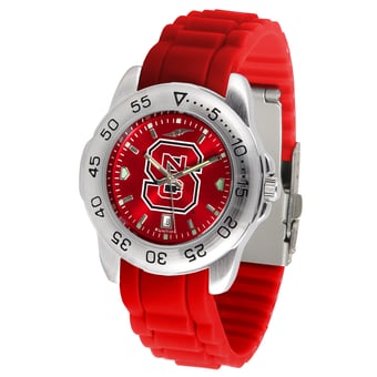 Red NC State Wolfpack Sport AC AnoChrome Watch
