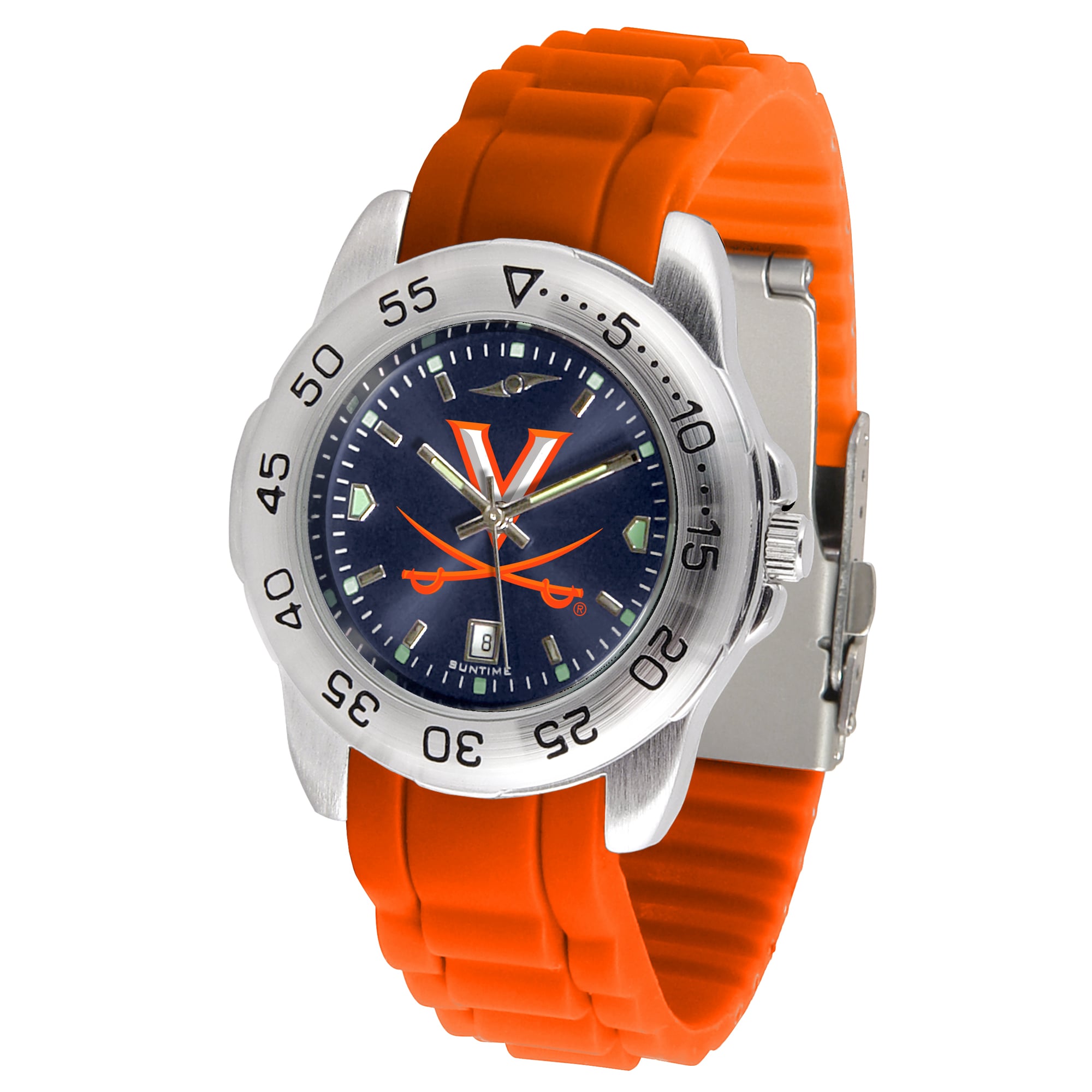 Orange Virginia Cavaliers Sport AC AnoChrome Watch
