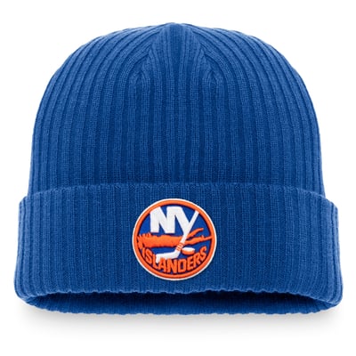 Men's Fanatics Royal New York Islanders Core Primary Logo Cuffed Knit Hat