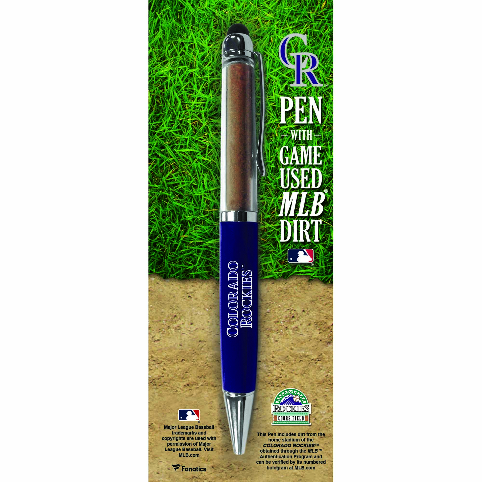 Colorado Rockies Executive Pen with Game-Used Dirt
