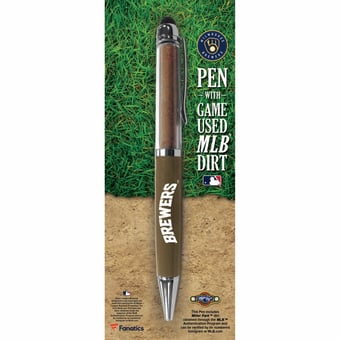 Milwaukee Brewers Executive Pen with Game-Used Dirt