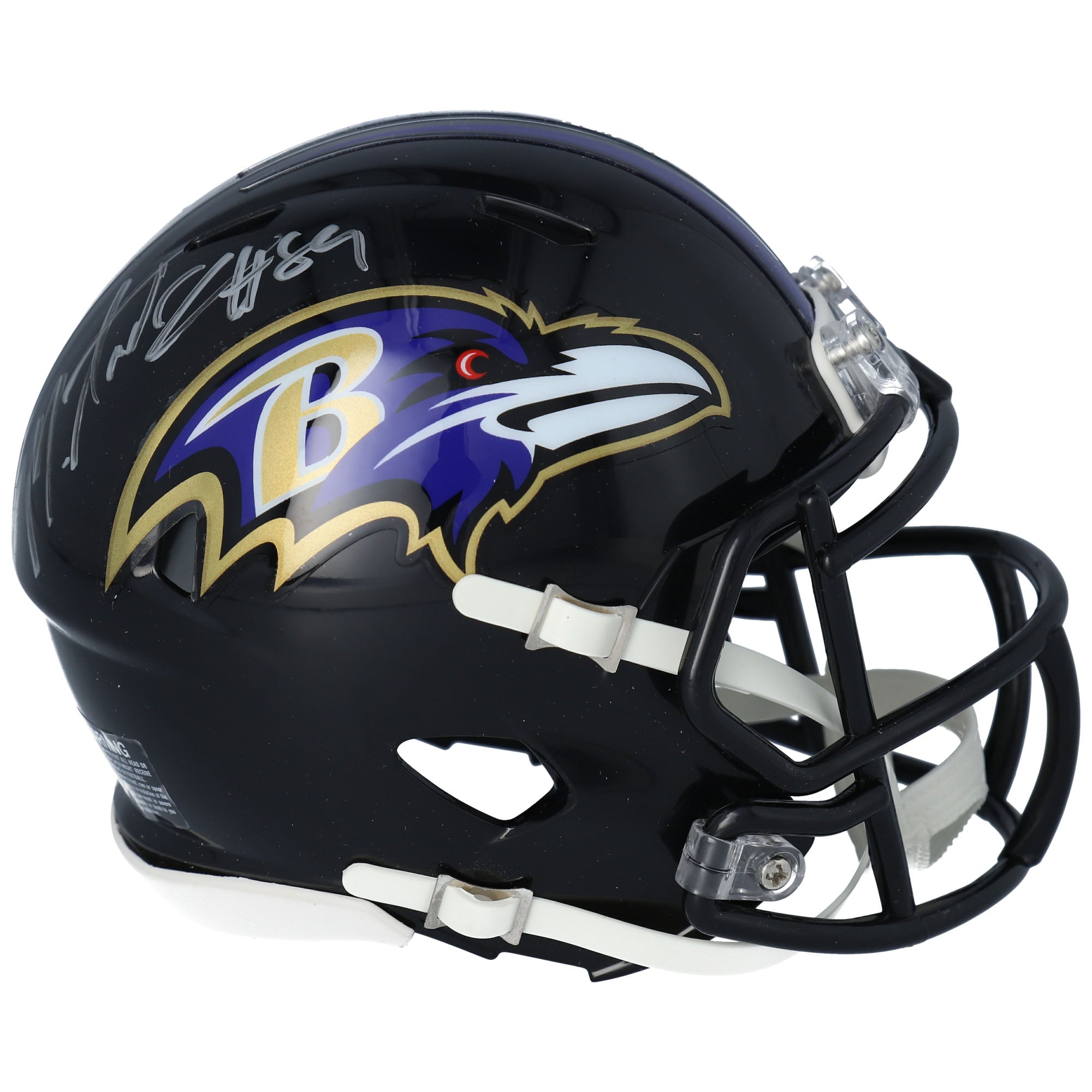 Mark Andrews Baltimore Ravens Autographed Riddell Speed Mini Helmet