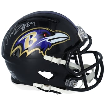 Mark Andrews Baltimore Ravens Autographed Riddell Speed Mini Helmet