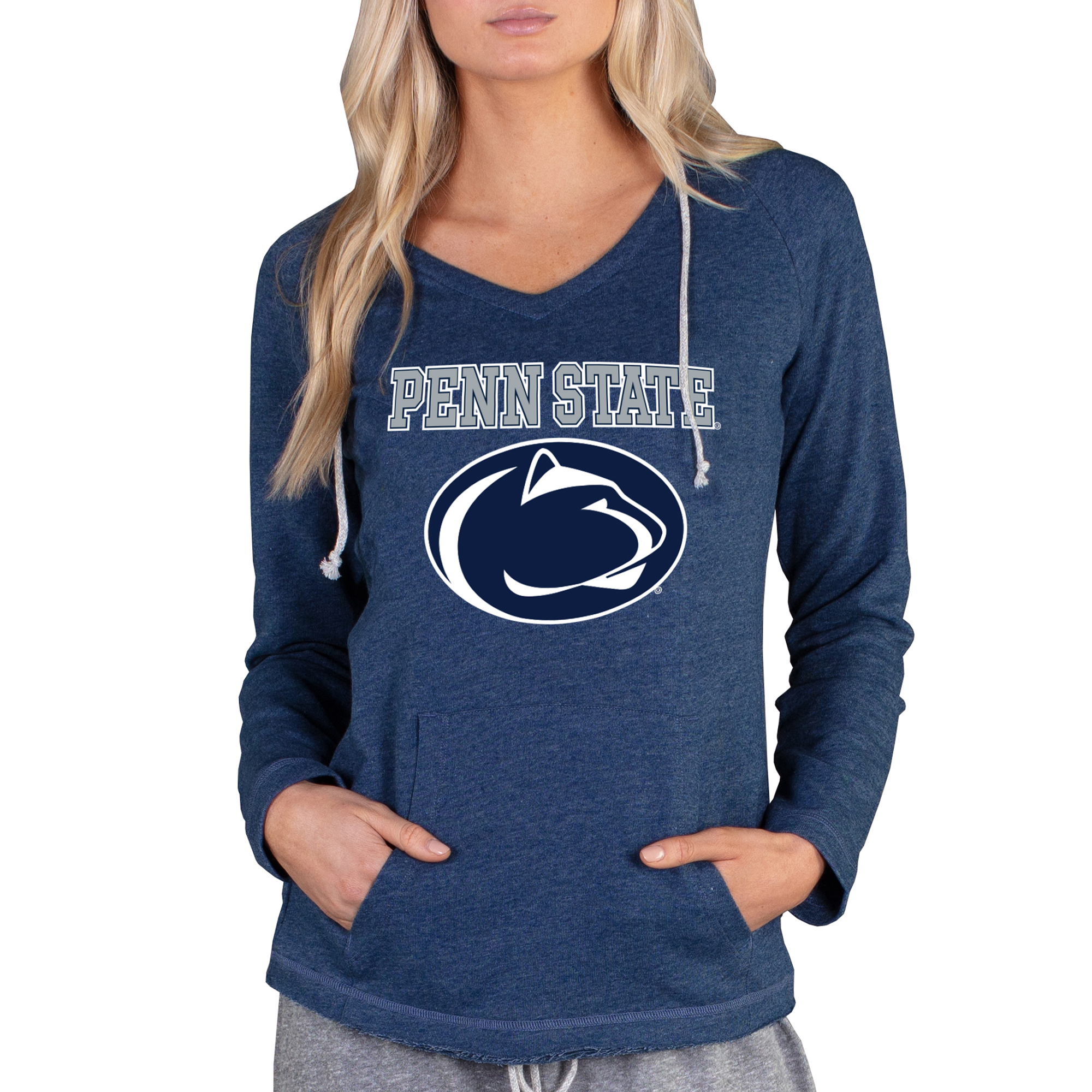 Women’s Concepts Sport Navy Penn State Nittany Lions Mainstream Lightweight Terry Pullover Hoodie Women’s Concepts Sport Navy Penn State Nittany Lions Mainstream Lightweight Terry Pullover Hoodie