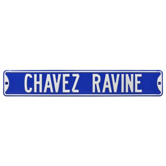 Los Angeles Dodgers 6'' x 36'' Steel Street Sign