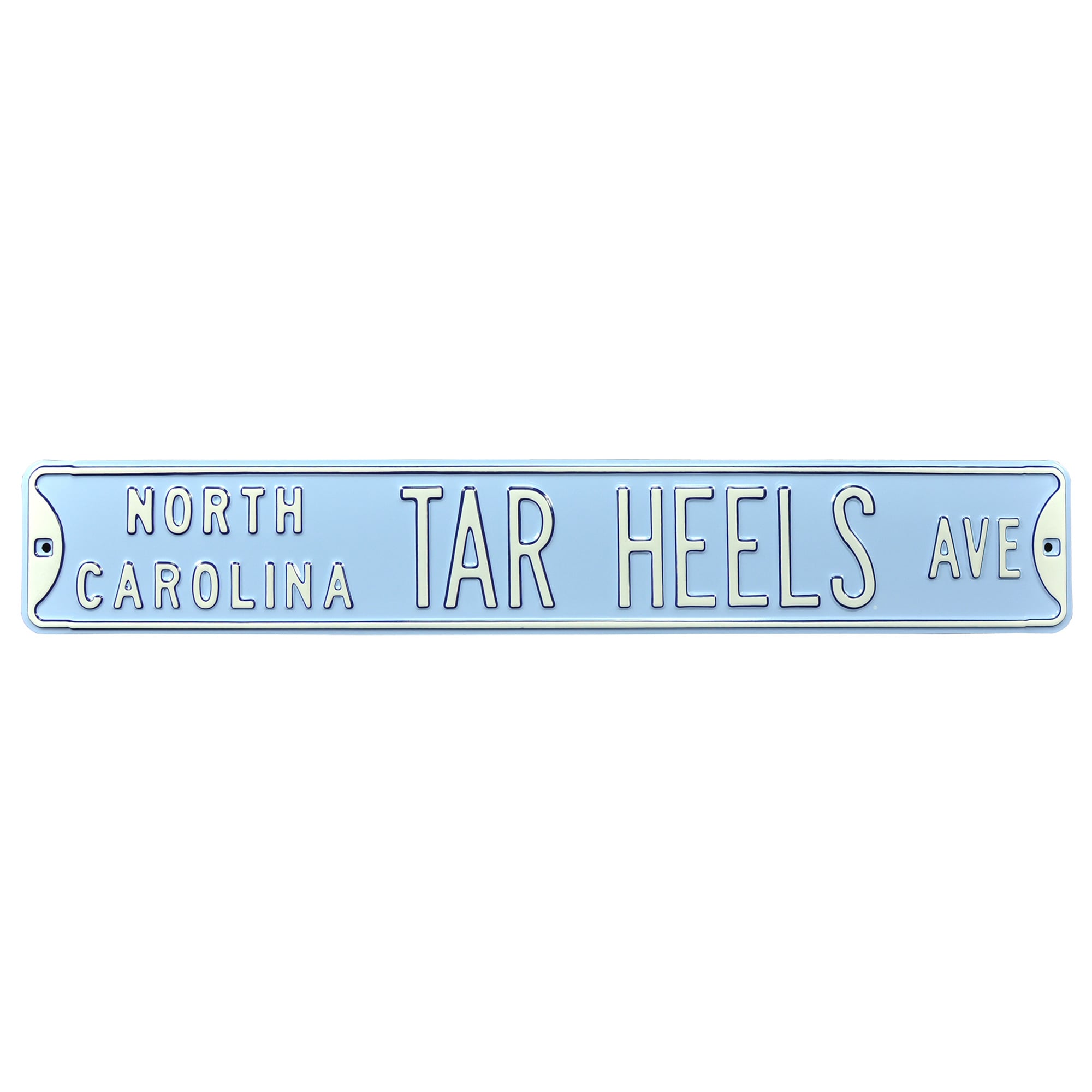North Carolina Tar Heels 6'' x 36'' Steel Street Sign