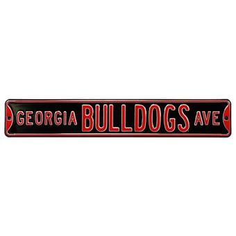 Georgia Bulldogs 6'' x 36'' Steel Street Sign