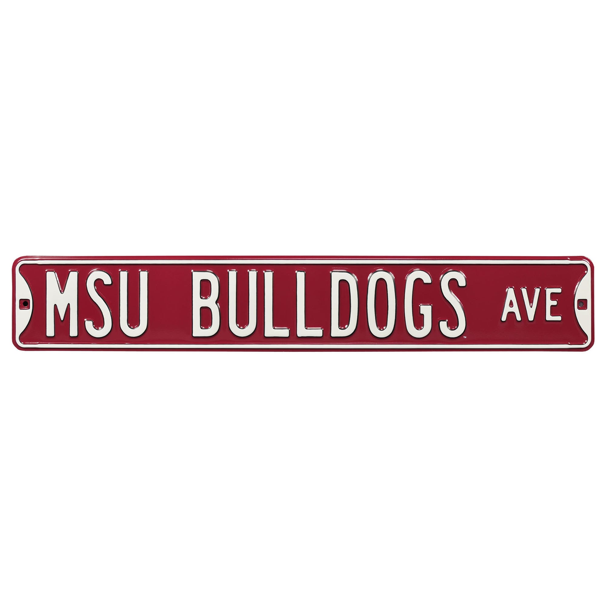 Mississippi State Bulldogs 6'' x 36'' Steel Street Sign