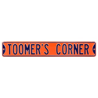 Auburn Tigers 6'' x 36'' Steel Street Sign