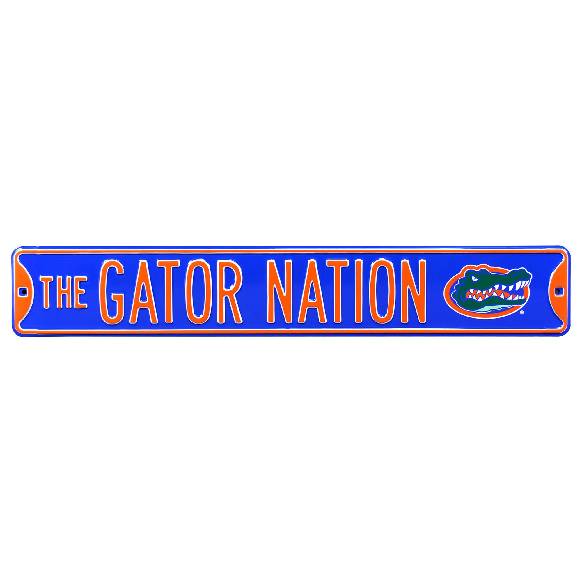 Florida Gators 6'' x 36'' Steel Street Sign