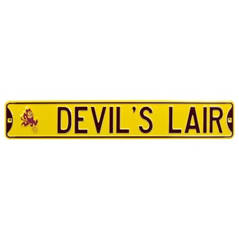 Arizona State Sun Devils 6'' x 36'' Steel Street Sign