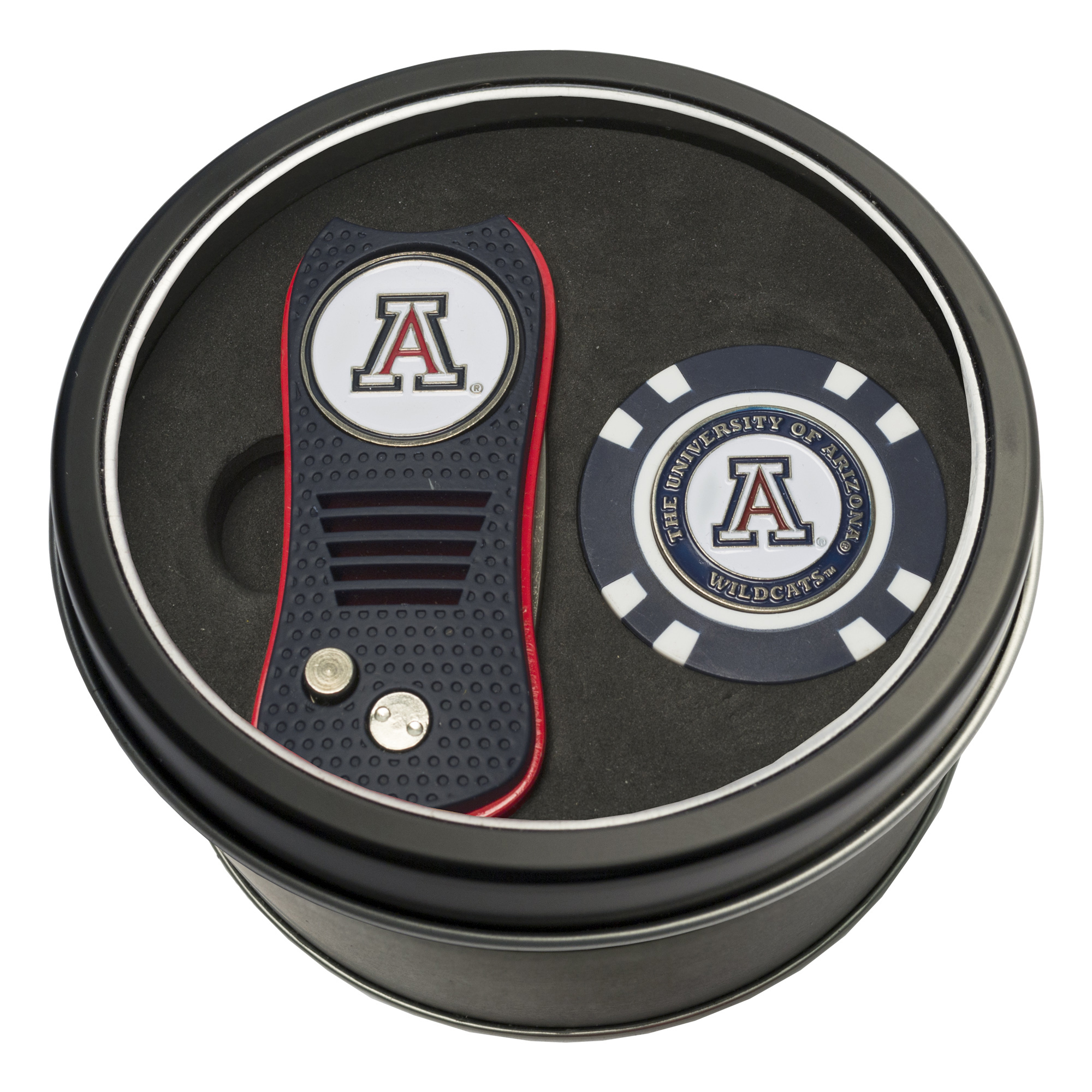 Arizona Wildcats Switch Chip Golf Tin Set Arizona Wildcats Switch Chip Golf Tin Set