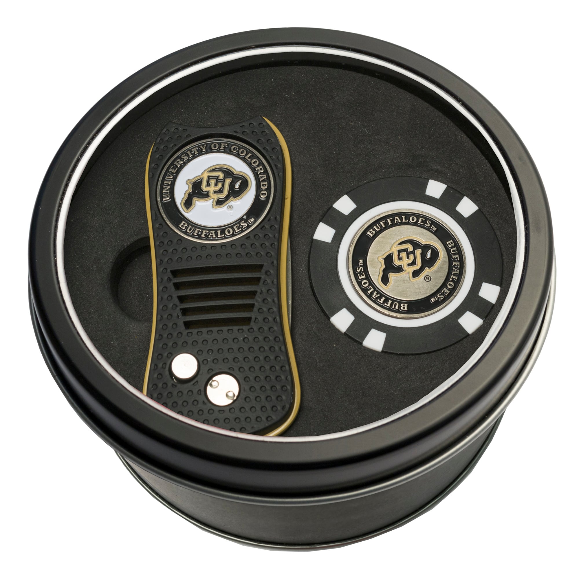 Colorado Buffaloes Switch Chip Golf Tin Set