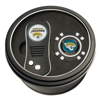 Jacksonville Jaguars Switch Chip Golf Tin Set