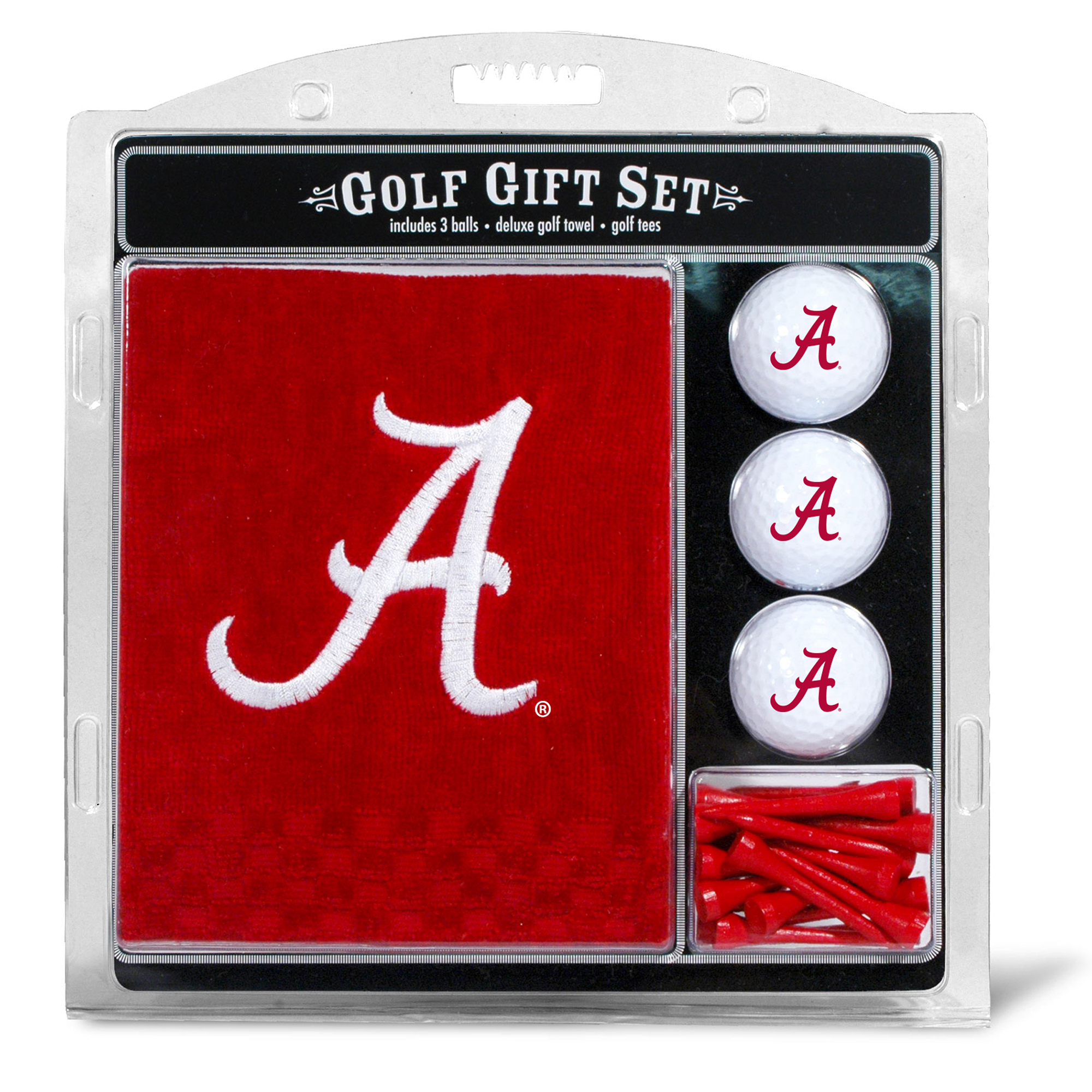 Alabama Crimson Tide Embroidered Golf Gift Set Alabama Crimson Tide Embroidered Golf Gift Set