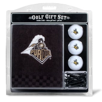 Purdue Boilermakers Embroidered Logo Golf Gift Set