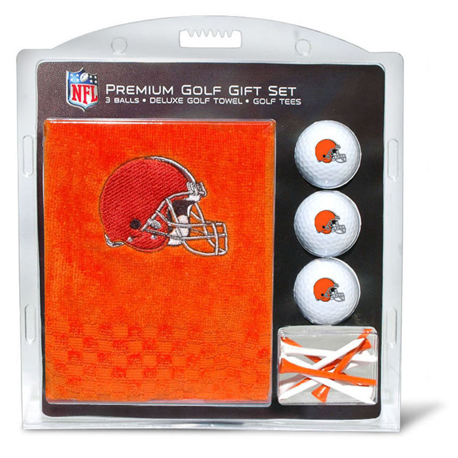 Cleveland Browns Embroidered Golf Gift Set Cleveland Browns Embroidered Golf Gift Set