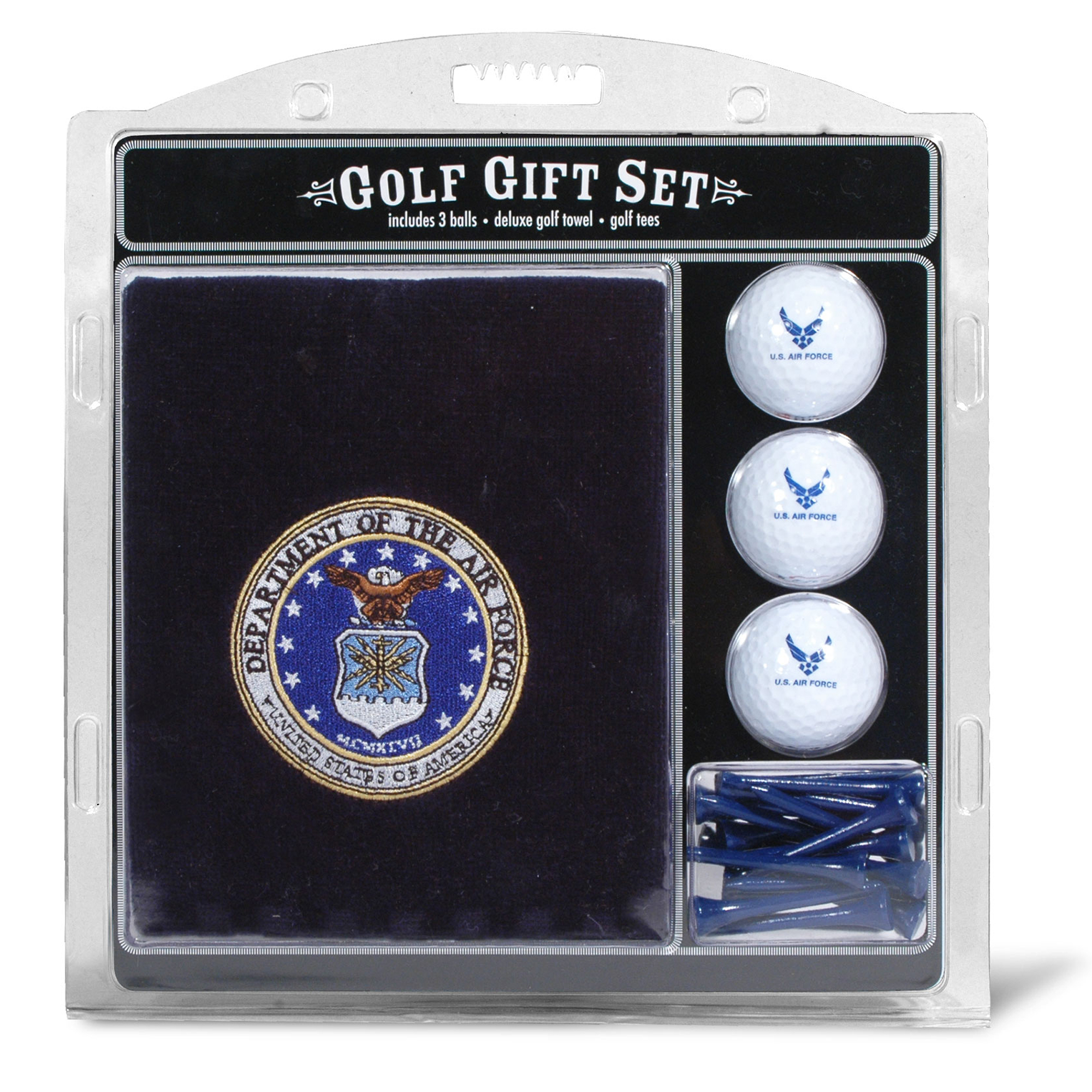 Air Force Falcons Embroidered Golf Gift Set Air Force Falcons Embroidered Golf Gift Set