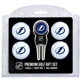 Tampa Bay Lightning 4-Ball Gift Set