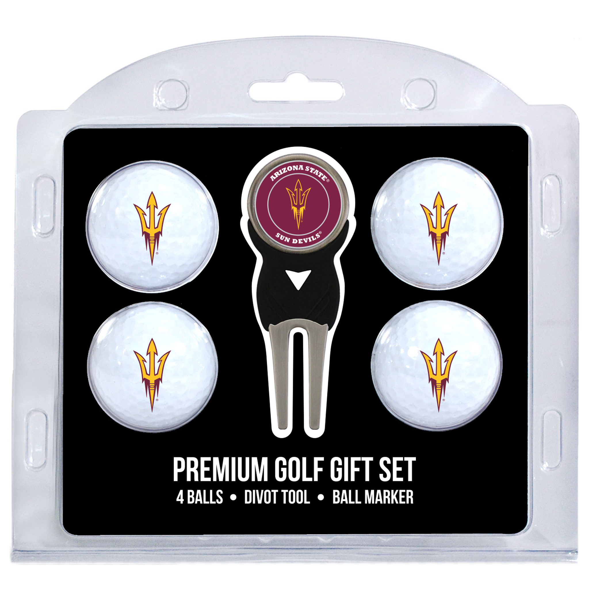 Arizona State Sun Devils 4-Ball Gift Set Arizona State Sun Devils 4-Ball Gift Set