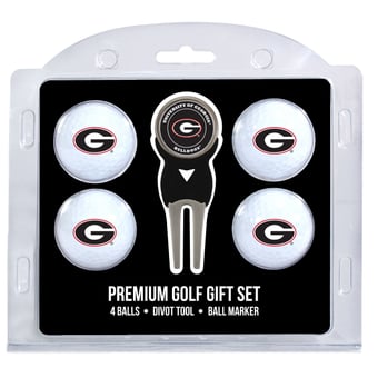 Georgia Bulldogs 4-Ball Gift Set