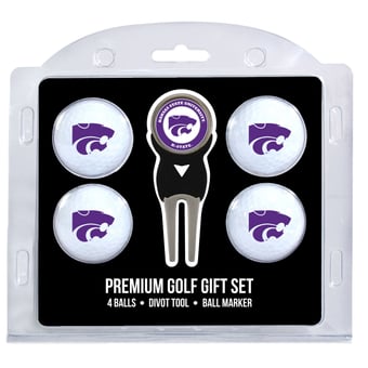 Kansas State Wildcats 4-Ball Gift Set