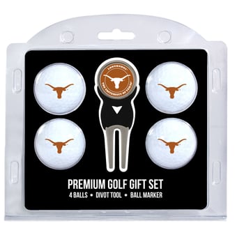 Texas Longhorns 4-Ball Gift Set