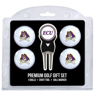 ECU Pirates 4-Ball Gift Set