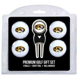Missouri Tigers 4-Ball Gift Set