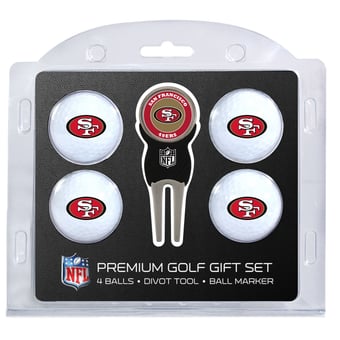 San Francisco 49ers 4-Ball Gift Set