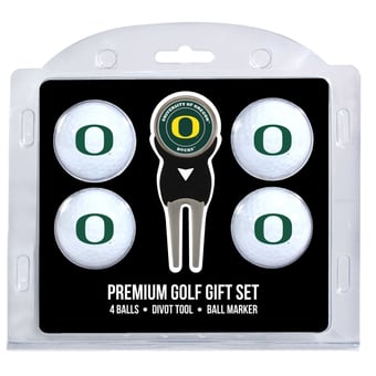 Oregon Ducks 4-Ball Gift Set