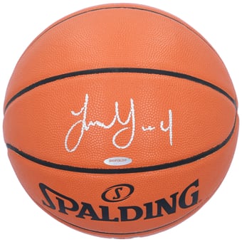 Jalen Green Phoenix Suns Autographed Spalding Indoor/Outdoor Basketball - Upper Deck