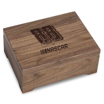 Dale Earnhardt Jr. NASCAR 8'' x 6'' Walnut Collector's Box